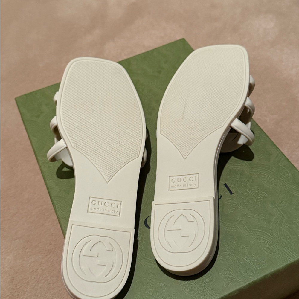Gucci Women's Rubber Sandals - Picture 2 of 4